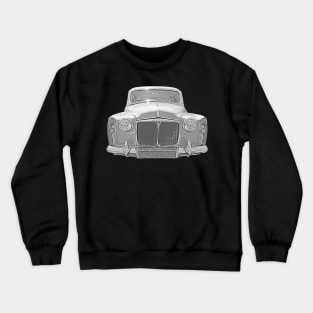 Rover P4 100 1960s British classic car Crewneck Sweatshirt